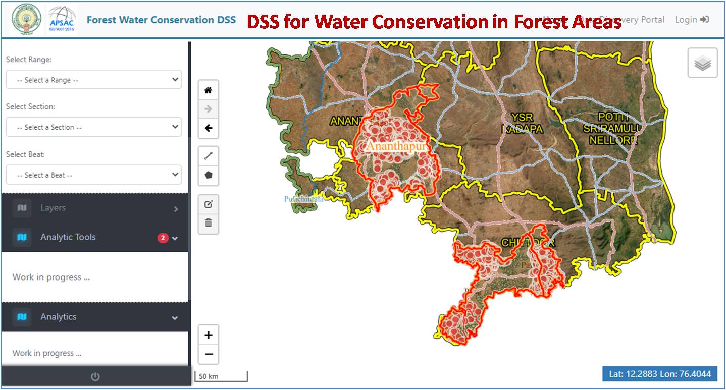 DSS For Water Conservation in Forest Areas