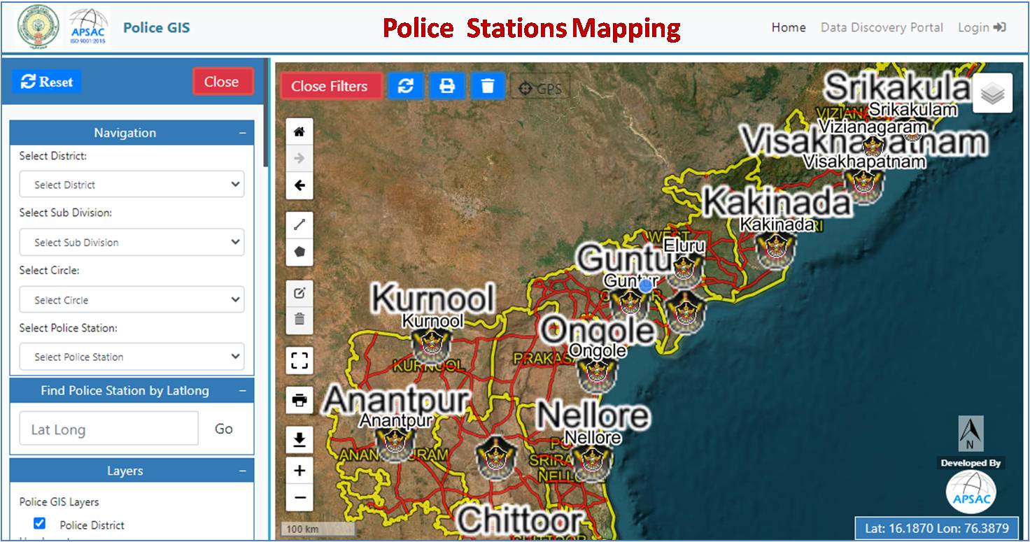 Police Stations Mapping