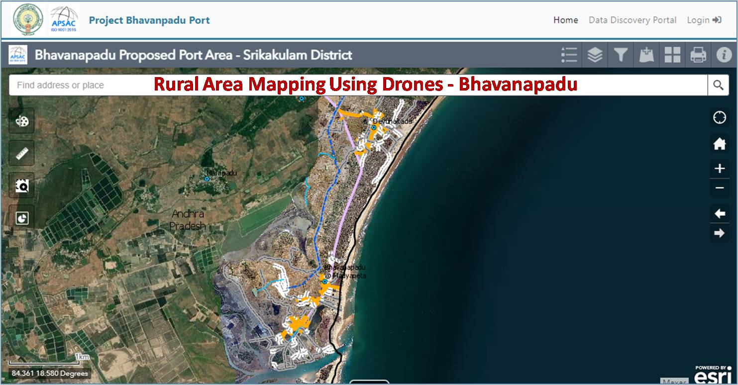 Rural Area Mapping Using Drones - Bhavanapadu